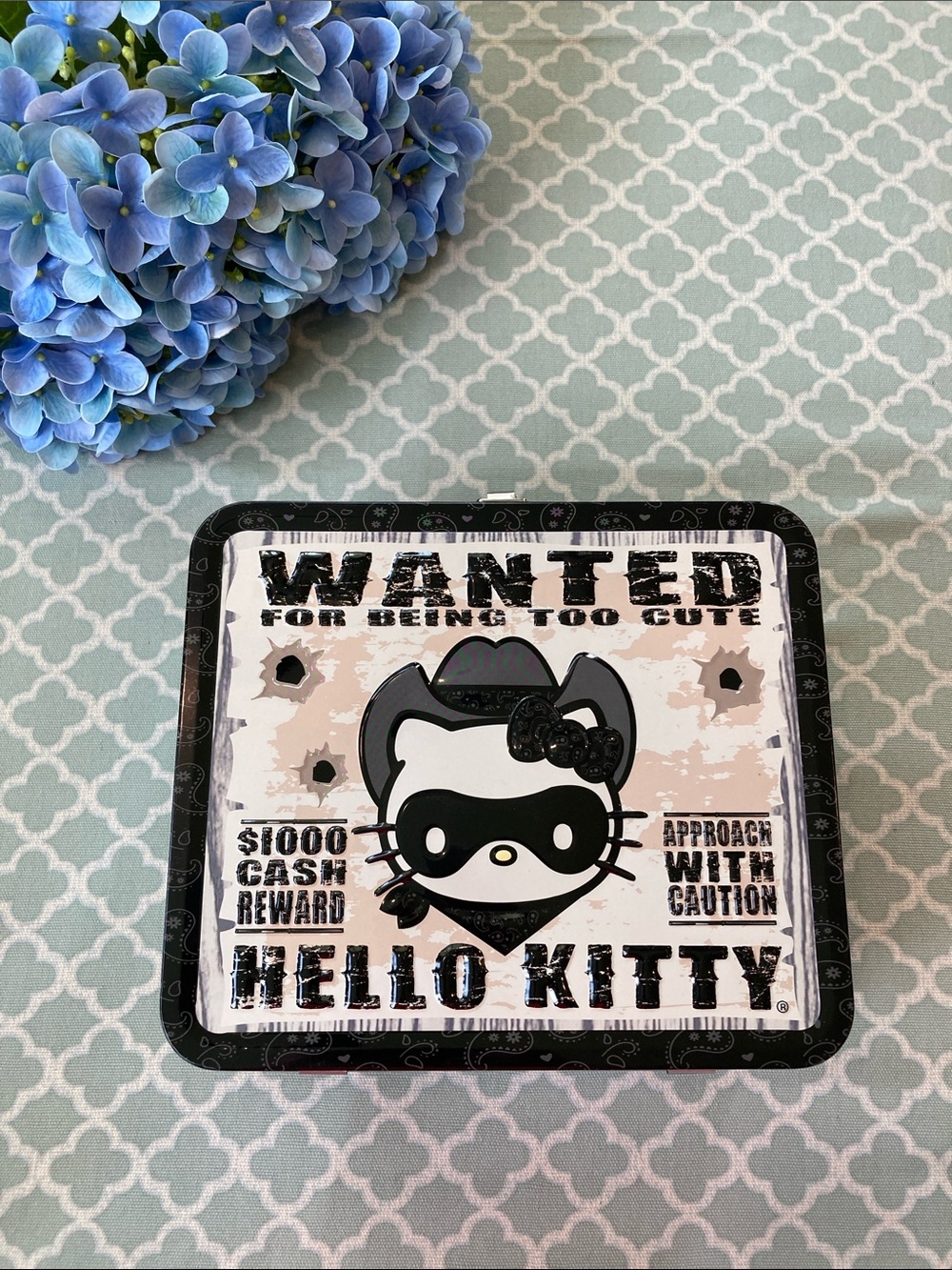 Hello Kitty Sanrio Loungefly Wanted Lunchbox Vintage 2011